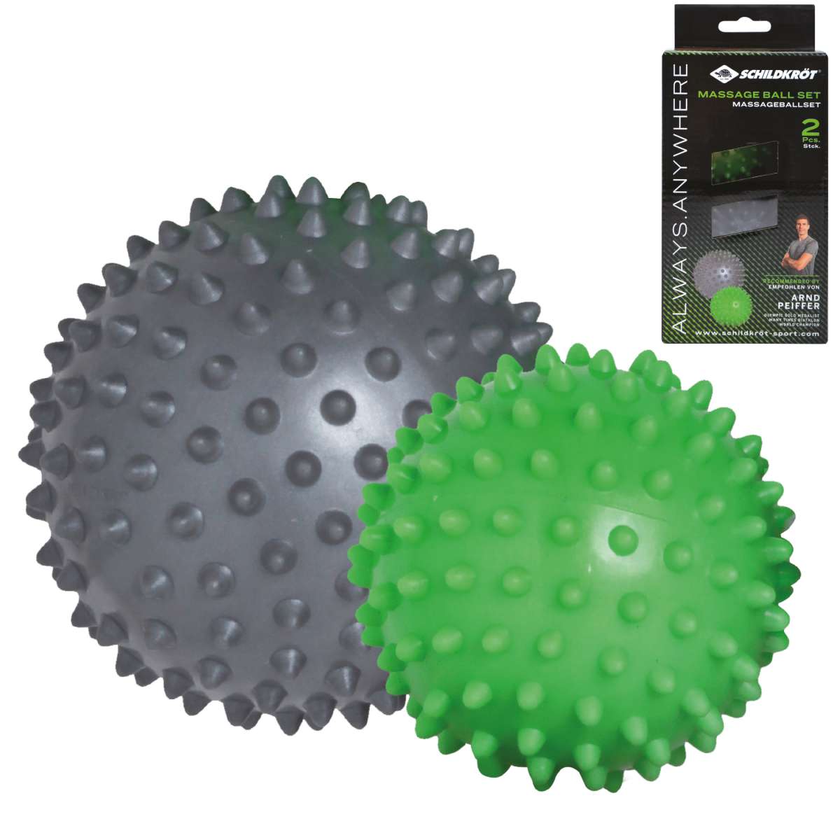 Schildkröt Noppenball- / Massageball-Set