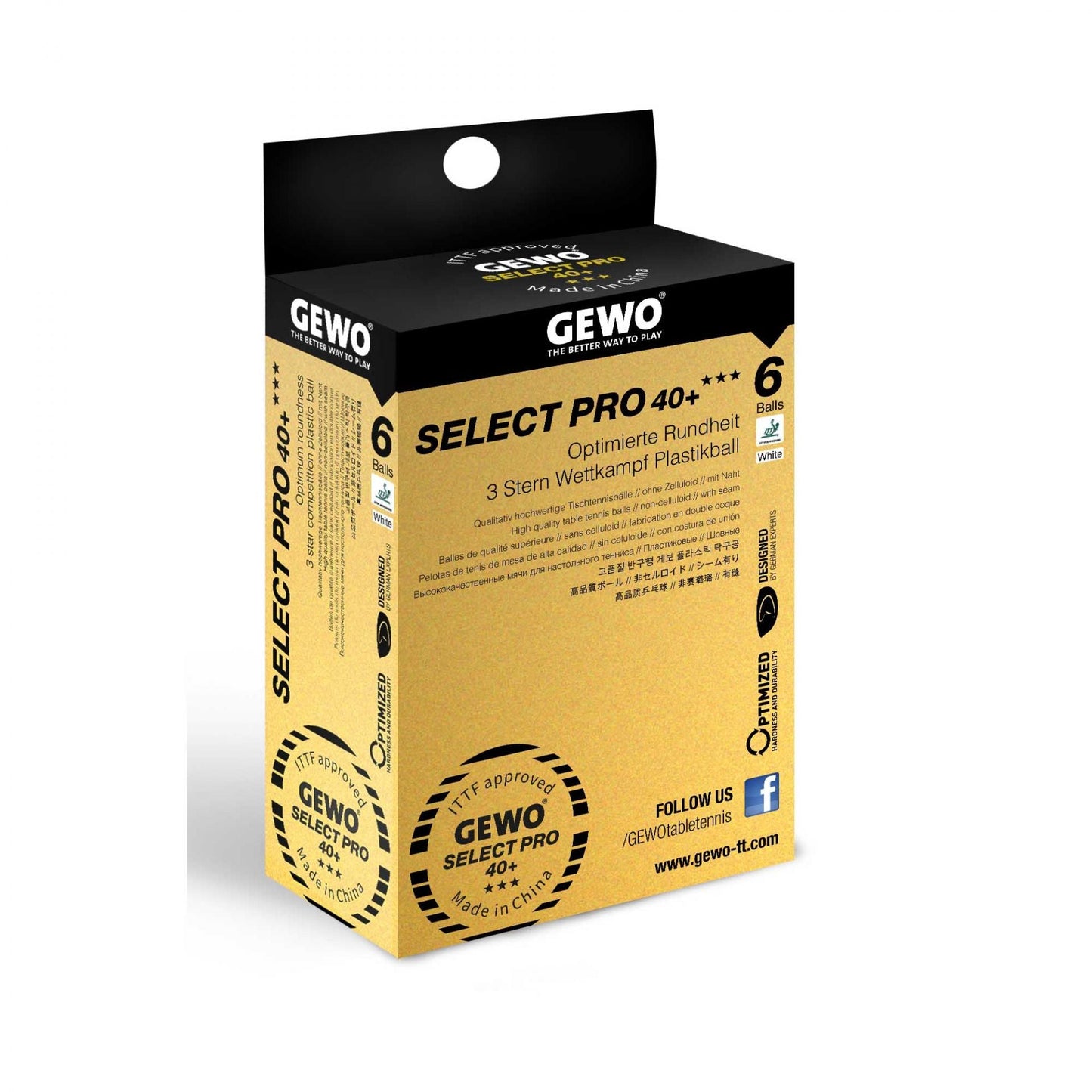 Gewo Ball*** Select Pro 40+