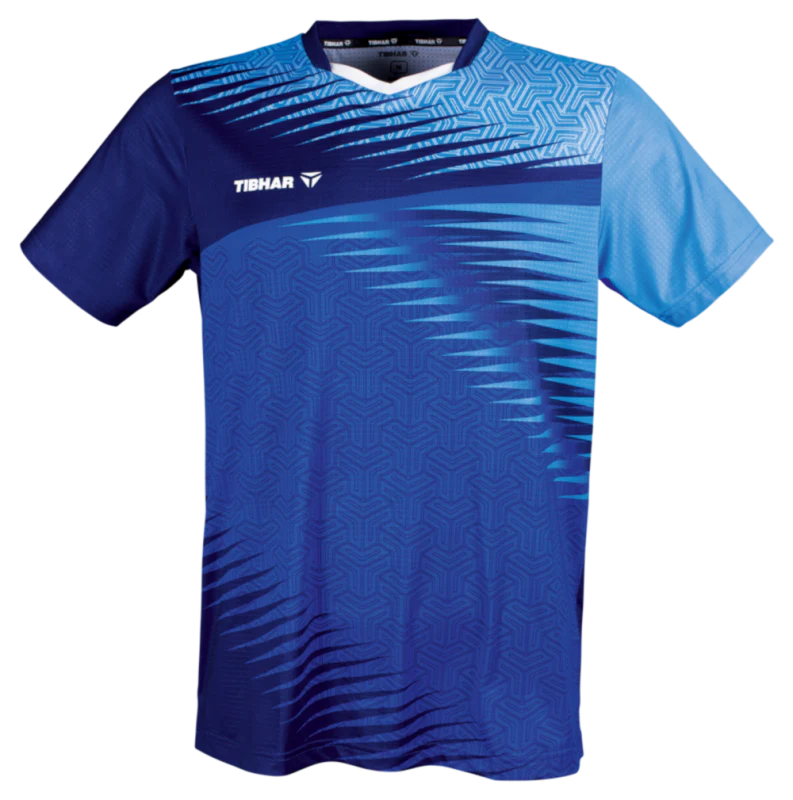 Tibhar Shirt AZUR blau/marine