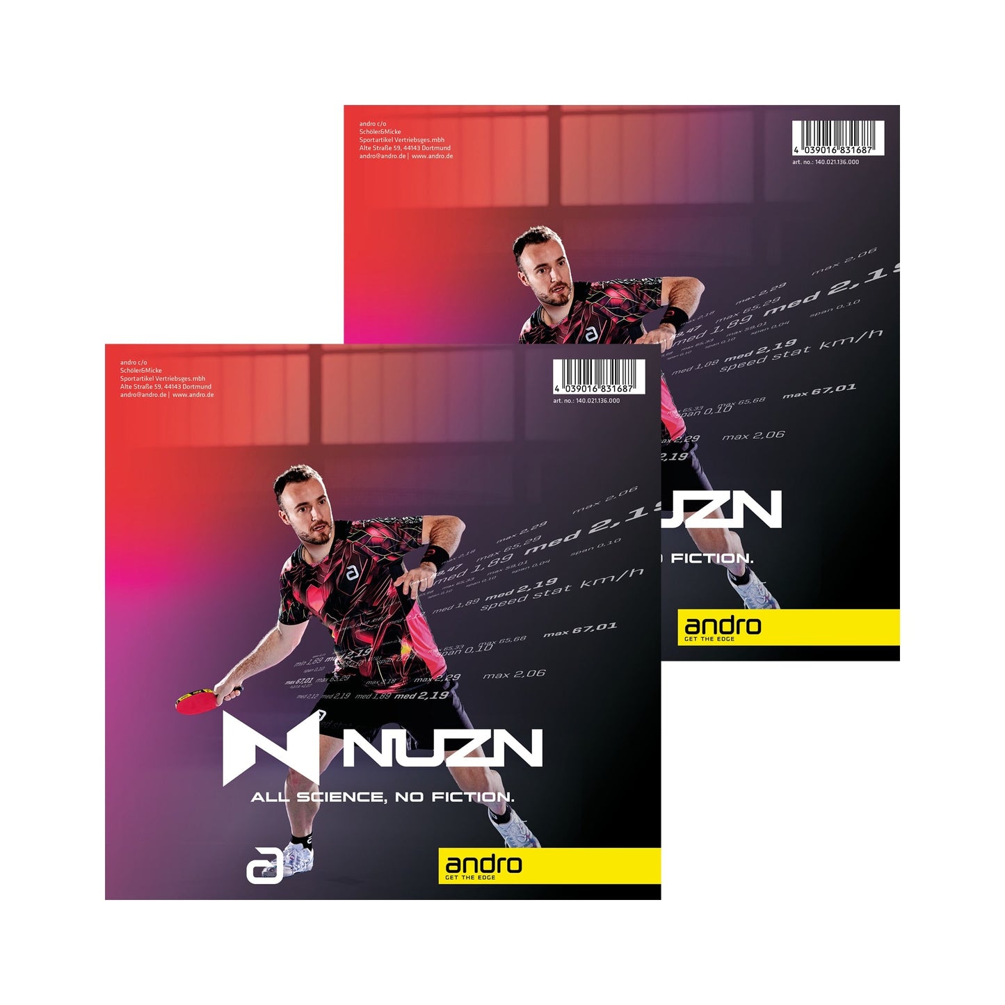 andro Schutzfolie Pro Foil NUZN - 2er-Pack