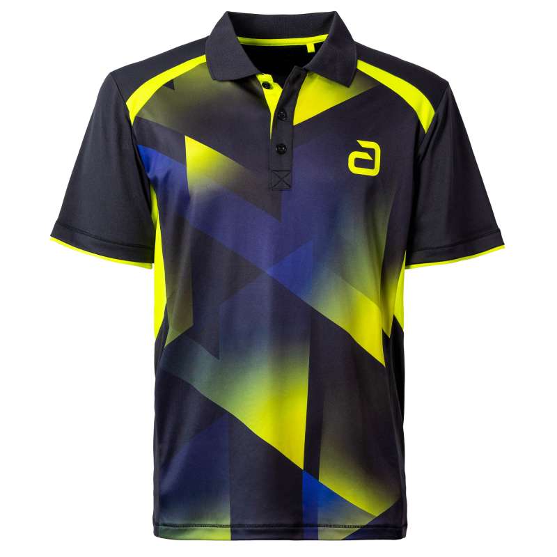 andro Shirt Lanton schwarz/gelb