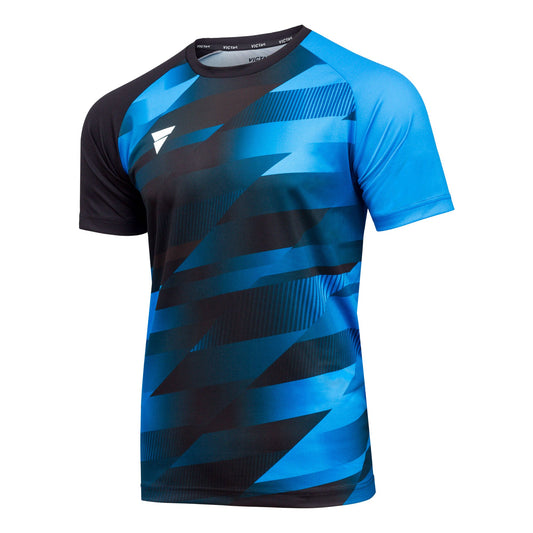 Victas Shirt 231 schwarz / blau